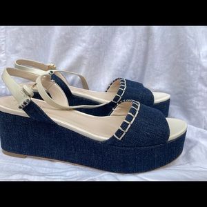 Denim Platform Cole Haan Sandals